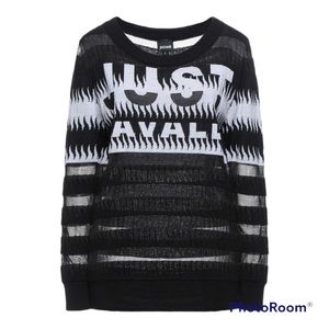 Just Cavalli NWT LOGO SWEATER